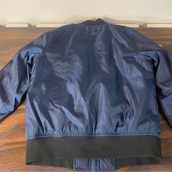 Route 66 Boys Jacket w/Patches Cougar Size Small 6/7 Blue - Picture 2 of 6